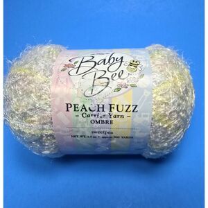 Baby Bee Peach Fuzz Yarn Carrier Rated 1 Color Ombre Sweetpea 600 Yds.